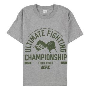 UFC Boys Fight Night Hands Graphic T-Shirt, gray, Big Kids (8-20), S